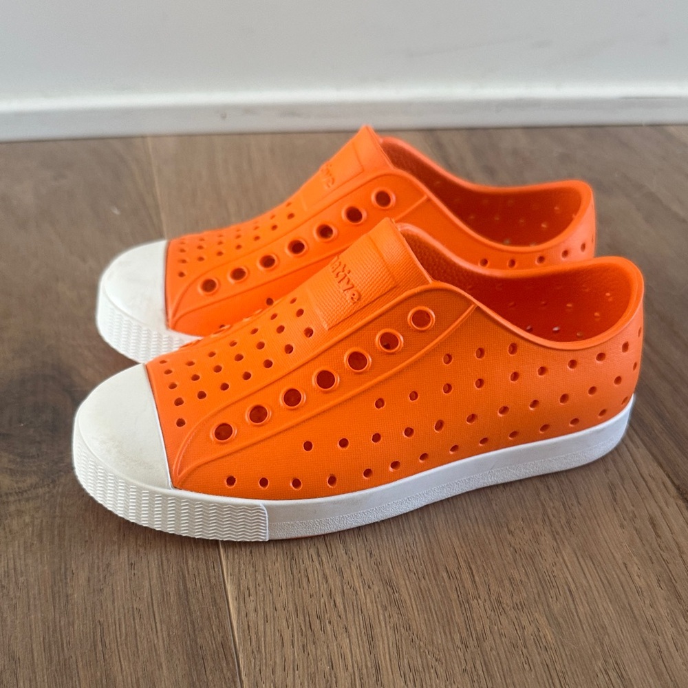 Native Kids Shoes - Bright Orange